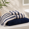 Plain Blue & White Stripe Bundle