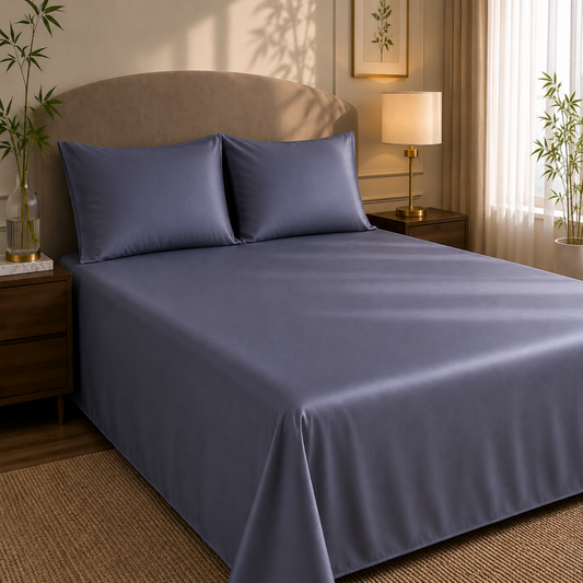 Grey Plain - Bedsheet